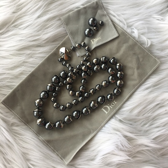 Dior Tribal Necklace Earrings 100% Authentic - Picture 1 of 7